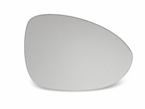 Door mirror glass (Convex), Right for LHD. Porsche 9YA Cayenne 2018>> / 95C Macan-e 2024>> - 9Y1857522 - ZJ-7146-R