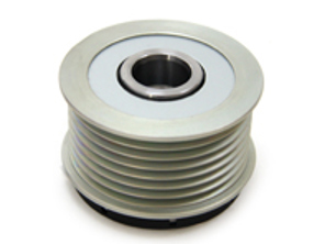 Alternator pulley. Porsche 955/957 Cayenne / 970 Panamera - 948-603-125-01, 95560315200, 94860312500, 94860312501, 948 603 029 02, 948 603 029 03, 948 603 029 04, 948 603 135 00, 94860302902, 94860302903, 94860302904, 94860313500, 955 603 016 01, 955 603 016 10, 955 603 017 00, 955 603 116 00 - F-235449.XX, 535008310, 588096, 2604505, F00M147761, F00M991167, F00M991282