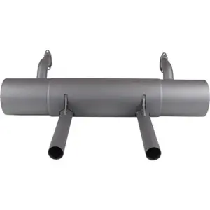 Exhaust Muffler / Silencer Rear box. Porsche 356 A/B/C - 1620603900, PO-92103, 61654103, 616 54103 - 1620603900
