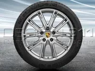 20' Panamera (971) Exclusive Design Platinum Silver Alloy Wheels & Winter Tyres Original Porsche - 971044600C
