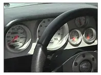 Rennline Aluminium dash cluster (autometer guages). Porsche 914 - DA68