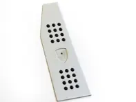 Rennline Aluminium Dead Pedal with Porsche Crest Rubber Grip. Porsche Panamera - P102D, WAP10706614