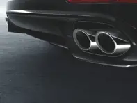 Sports tailpipe, in Silver. Porsche 958 Cayenne 2015>> - 95804420018