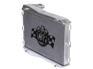 Aluminium radiator for water coolant fluid. Porsche 996 Turbo / 996 C4S / 997 Turbo - 99610613174, 99610613172, 99610613272, 8MK 376 765-131, 8MK 376 765-141, 99610613270, 99610613174, 99610613171, 1614200573, 1614200583 - 7055, 7056