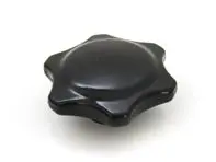 Rotary knob for heating, short version. Porsche 356 A - 64442479100 - 1688001000