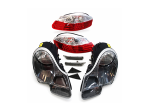 Light Upgrade Kit III. Porsche Boxster 986 *LHD Cars - 00004490999, 98663113117, 98663113217, 99663104502, 99663104602, 99663104403, 99663104303