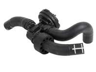 Coolant Hose With Vacuum Valve. Porsche 958 Cayenne 3.0L Hybrid 2010-14 - 95810637402
