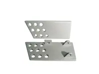 Rennline Aluminium Interior Door Handle Set. PERFORATED. Porsche 911/912/930 / 964 - DH03