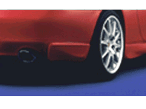 Side Sill Trims Rear Sections GT3 MK1 Porsche 996 1997-08/2001 - 99650597700, 99650597800