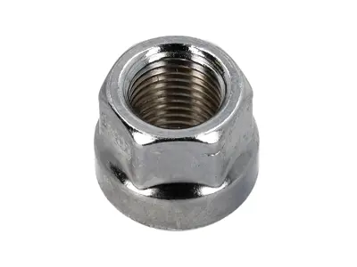Wheel nut (Open Ended) Ball Seat R14 (Chrome Finish) fits various Porsche models - N0201121