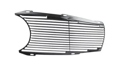 Radiator grill insert black. Mercedes Pagoda W113 2.3L-2.8L 1963-1971 - 1138800385, A1138800385, 1138800485, A1138800485 - 8384500480, 8384500470