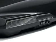 Replaceable side blades for Porsche Performance roof box,  in Volcano Grey Metallic. Porsche 991 / 992 - 9Y0044871, 9Y0044870, 9Y0044871A, 9Y0044871B, 9Y0044871C