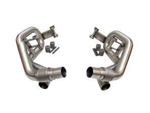 Secondary Exhaust Muffler Bypass DesignTek for Porsche 991 S 3.8L - 175909-01, 99111132101, 99111132103, 99111132102, 99111132501, 99111132502, 99111132503, 99111132201, 99111132203, 99111132601, 99111132602, 99111132603
