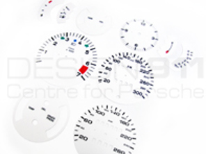 Dial Faces White for Porsche 911 1974-89 in KHM - TU641701