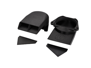 Under Dash Air Ducts, Directional (Pair). Porsche 911 1970-89 - 91157108501, 91157108601