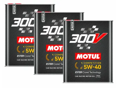 MOTUL 300V COMPETITION 5W-40 engine oil 6ltr - 110817