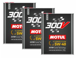 MOTUL 300V COMPETITION 5W-40 engine oil 6ltr - 110817