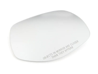 Door mirror glass CONVEX, Right. Porsche Cayenne 957 Cayenne USA - 95573104004, 95573104002, 3123208