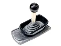 Ebony shift knob (Sphere) and gaiter. Porsche 964 / 993 - 99342407502, 99342407501, 993424075028YR, 96442407505