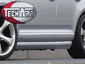 TechArt Side Skirts. Porsche Cayenne (955)