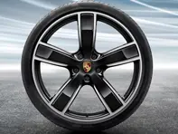 22' Cayenne 'Sport Classic' Alloy Wheels & Summer Tyres Original Porsche - 9Y0044661R