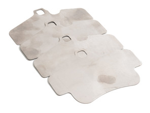 Rennline titanium front brake shims. Porsche 996 / 997 /987 - 99635294903, 99735193907, 99735193820