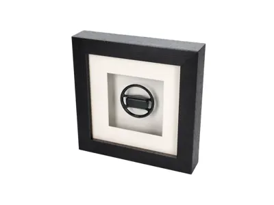 Steering wheel 911 '84-89 Porsche Art - Box framed 1:8 scale - 911347084081AJ, 911347084091AJ, 911347859011AJ, 911347859071AJ, 911347859077YA
