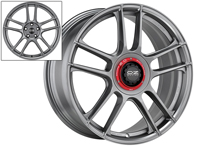 20' OZ Indy HLT Titanium Centre Lock Look Wheels For Porsche Car