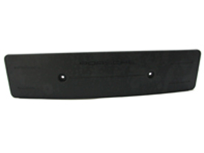 Number plate holder. Porsche 991.2 - 99170105114OK1, 99170105114