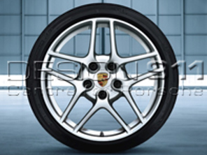 19' Carrera S II  Alloy Wheels & Tyres Original Porsche for 997.2 C4 / C4S - 99704460367, 99704460370, 99704460267, 99704460270