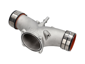Aluminum Intake Plenum. Porsche 991.2 Turbo /S IPD Intake Plenum 74mm - 91274, 9A111003702, 9A211013702