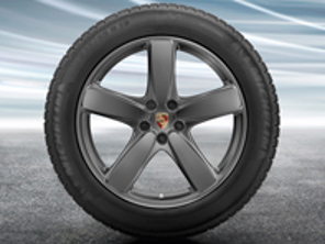 19' Macan Sport Classic Alloy Wheels & Summer Tyres Original Porsche - 95B044665E