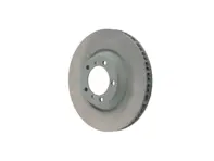 Brake disc rotor Front, smooth monoblock, 350x34mm. Porsche 971 Panamera (OE Part No. 971615301 / 971615302) - 971615301, 971615302 - PFL39735, PFR39736