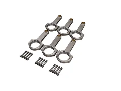 Connecting Con Rods SET OF 6. Porsche 911 2.0L / 2.2L - 91110301321, 91110301322, 91110301323, 91110301324, 91110301325, 91110301327, 91110301328, 91110301532, 91110301533, 91110301534, 91110301535, 91110301536, 5456, 91110301537, 91110301538 - PR-33>23-65000S