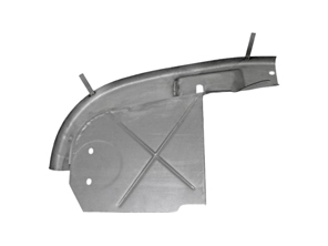 Engine shroud cover plate- left. Porsche 914-6 - 90110607600 - PP320L, P320L