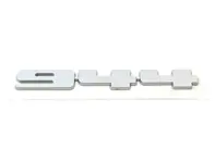 '944' Rear badge, Silver. Porsche 944 - 944.559.193.00, 944.559.193.01, 94455919300, 94455919301