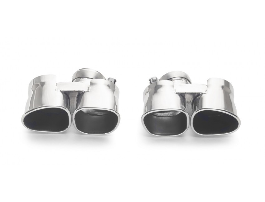 Exhaust quad tail pipe Porsche 997.1 turbo and turbo S TSPO997T07.023