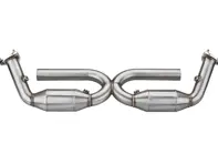 Exhaust catalytic converter bypass X-Pipes DesignTek for Porsche 997 - 99711303302, 997113033AX, 99711303306, 99711303305, 99711303500, 997113035AX, 99711303501, 99711303503, 99711303504, 99711303505, 99711303402, 99711303404, 99711303405, 99711303406, 997113034AX, 99711303600, 99711303601, 99711303603, 99711303604, 99711303605, 997113036AX