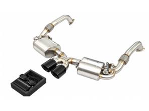 Sports Exhaust Silencer, Stainless Steel Valved. Porsche 987.1 Boxster / 987.1 Cayman 2005–08 - 98711311200, 98711311204, 98711311205, 98711311801, 98711311802, 98711311803, 98711311400, 98711311402, 98711311403, 98711311100, 987113111004, 98711311105, 98711311701, 98711311702, 98711311703, 98711311300, 98711311302, 98711311303 - 9MSV98711311731