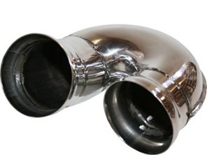 Exhaust muffler / silencer race G-Pipe. Porsche 964 / 965 - 92.220S, 92220S, 96411104605, RS411104400 - 1620400700, 92.220S