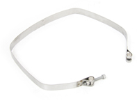 Exhaust silencer clamp. Porsche 982 Boxster GTS / Boxster Spyder / - 982251571G