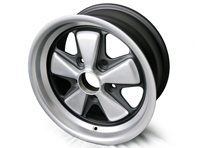 15' Ultralite Anodized look Fuchs Style Alloy Wheels 7.0J ET23.3 For Porsche Car