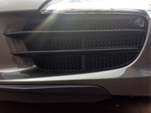 Front Bumper Stainless Steel Outer Grill Set ZunSport. Porsche 991 C2S (With Parking Sensors) - ZPR63511, ZPR63511B, ZPR63511, ZPR63511B