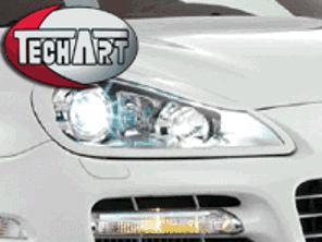 TechArt Headlamps Covers. Porsche Cayenne (957)