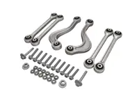 Rear upper outer and centre track control arm set. Porsche 970 Panamera 2010-16 - 97033104300, 97033104700, 99733121702, 99633121702, WHT007492, 97033121900, 99907285101, 99908444501