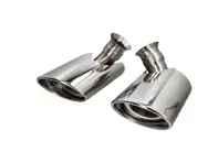 Exhaust tail pipe set. Porsche 996 / 996 GT3 - 96.911S, 96911S, 1620702510, 99611125155, 99611125161, 99611125255, 99611125261, 99611105304, 99611105306, 99611105404 - 96.911S, 1620702510