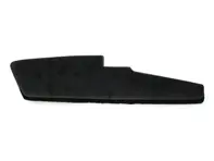 Door pocket bin, Black Leather. Porsche 993 C2 / C4 / Turbo - 993555037015FV, 993555038015FV