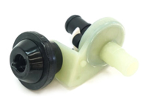 Transmission oil cooler thermostat. Porsche 986 Boxster / 987 Boxster / 987 Cayman / 996 / 997 - 92857457304, 92857457303