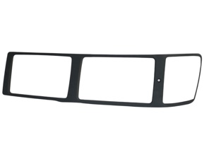Front bumper lamp frame. Porsche 928 1978 to 1986 - 92850511704, 92850511804, 92863142101, 92863142201, 92863141601, 92863141600, 92863192500, 92863192600, 92863141401, 92863141400, 92863192700, 92863192800 - L1069, L1070