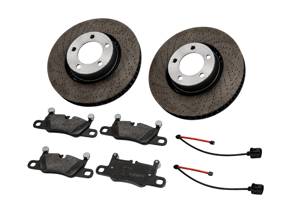REAR Brake Pad And Brake Disc Package. Porsche 992.2 Carrera 2 3.0ltr - 992612601A, 992615602A